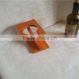 Wooden Wine Bottle Rack, Wine Bottle Display Shelf, Single Bottle Holder Wine Rack thumbnail-2