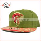 custom embroidery snapback camp hat with own design