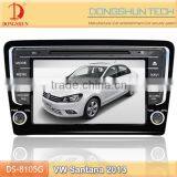 8 Inch HD Touch Screen VW Santana 2013 DVD GPS With Bluetooth,IPOD,digital TV Available