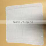 Hot Packing 6pcs/bag 75*75cm 100% Cotton Wight Baby Diaper thumbnail-4