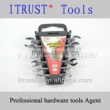 6pcs Fully Polished Double Double Open Wrench WR9001 thumbnail-1