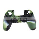 Army Green Camouflage Soft Silicone Cover Case Skin for SONY Playstation 4 PS4 Dualshock 4 Controller