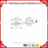 High Quality DIN741 Malleable Electro Galvanized ,Stainless Steel,Double/Simplex Wire Rope Clip , thumbnail-3