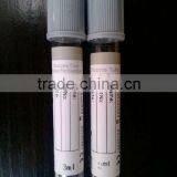 Medical disposable fluoride oxalate tube