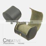 China Wholesale Grey PU Leather Single Watch Box