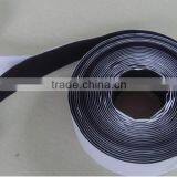 100% Nylon Black Self-adhesive Hook and Loop Fastener Back With Glue
