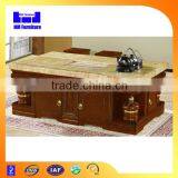 Chinese style luxury wooden tea table design
