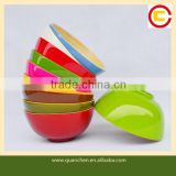 High quality clear color bamboo bowl for salad