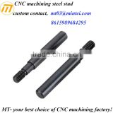 custom CNC machining steel stud bolt