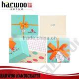 Foldable Book-shaped Custom Paper Gift Box, Hard Paper Gift Box