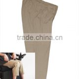 unisex wheelchair sitting pants with higher cutting back and lower cutting front