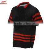 Made in china dongguan factory price custom sublimated cheap rugby jersey