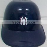 Plastic baseball helmet icecream holder blue