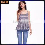 Soft Peplum Cami for Women Cami Clothing thumbnail-4