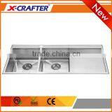 Kitchen Equipment Stainless Steel Customized Hole Corner Sink thumbnail-2