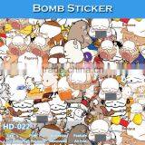 HD-027 CARLIKE Air Bubble Free Bomb Sticker Car Wrap Material thumbnail-6