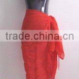 Ladies' Beach Sarong Pareo thumbnail-1