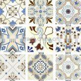 200x200mm Decorative Building Materials, Handmade Moroccan Cement Tile thumbnail-1