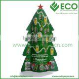 Beer Cardboard Display Advertising for Coming Christmas