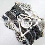 Custom Logo Womens Leather Bracelets