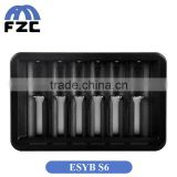 Online Shopping Best Price 6 Bay Charger Original ESYB S6 Multi-functional 18650 Battery Charger