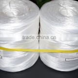 2015 high quality of pp twisted yarn, pp fibrillated filler yarn