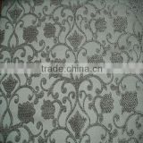Arabic silver yarn jacquard curtain fabrics