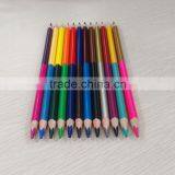 7" Standard Size Triangular Shape High Quality 4.0mm Color Lead bi Color Pencil thumbnail-2