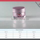 Variable Volume Cream Jars Coated With Color Alumite Lid / Alumite Cap thumbnail-2