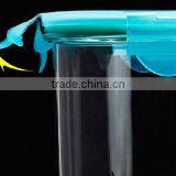 Kitchen Borosilicate Food Preservative Glass StorageJars With Plastic Lids thumbnail-2