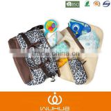 Factory Hot sale Chic Leopard Mummy Bag With Changing Pad
