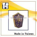 Fashionable Car Aluminum Safety Orange Saffron Creative Metallic Epoxy Sticker thumbnail-3