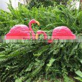 Sculptural Gardens Pink Flamingo Lawn Ornament Flamingo Figurine Plastic Party Grassland Garden Ornaments Decoration thumbnail-3