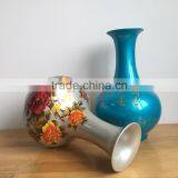 High Quality Home Decor Ceramic Green Vase thumbnail-3