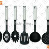 6 PCS Nylon Kitchen Tools Set With Stainless Steel Handle thumbnail-1