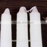 Paraffin Wax White Plain Candle thumbnail-3