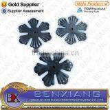 Wrought Iron Stamping Iron Leaves Gate Designs