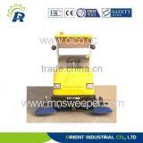 Runway Street Sweeper Semi Closed Ride on Linoleum Road Sweeper With Lead Acid Battery Free of Maintenance thumbnail-3