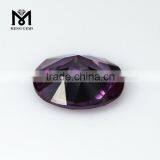Factory Wholesale Synthetic 46# Corundum Machine Cut Oval Ruby Gemstone thumbnail-5