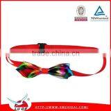 Custom Pattern and 100% Polyester Material Bow Ties Size Ribbon thumbnail-2