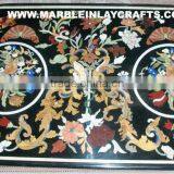 Marble Inlaid Exclusive Dining Table Top