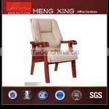 Big Size Solid Conference Chair/wooden Armrest Chair HX-AD502 thumbnail-2