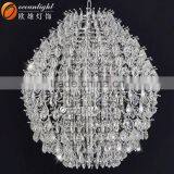 Glass Crystal Chandelier,gold Crystal Chandelier Om81090-D66 H89 L8 thumbnail-6