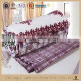 China Suppliers Quilt Rebel Wholesale Plush Solid Color Soft Warm Coral Fleece Organic 100% Woven Acrylic Blanket