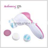 4 in 1 Beauty Facial Cleaner With Callous Remover by 2 AA Batteries/head Massager thumbnail-1