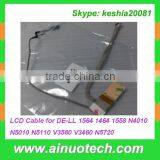 original new Laptop LCD Cable for DELL 1564 1464 1558 N4010 V3560 V3460 N5720 N5110 N5010 Laptop LCD Flex Screen cable