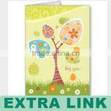 Custom Logo Decorative Paper Handmade Easter Cards