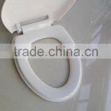 FG720PP-- PP Material Ergonomic Toilet Seat With Matched Plastic Hinges Elongated Toilet Seat, White thumbnail-2