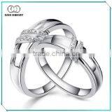 2SHE Jewelry Fashion Couple Silver Ring thumbnail-1