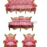 Baroque Red Sofa thumbnail-1